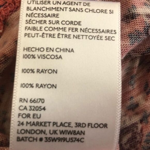 Kimchi Blue Tank Top Urban Outfitters Floral Crochet A Line Trapeze Swing Pink M - Picture 11 of 12